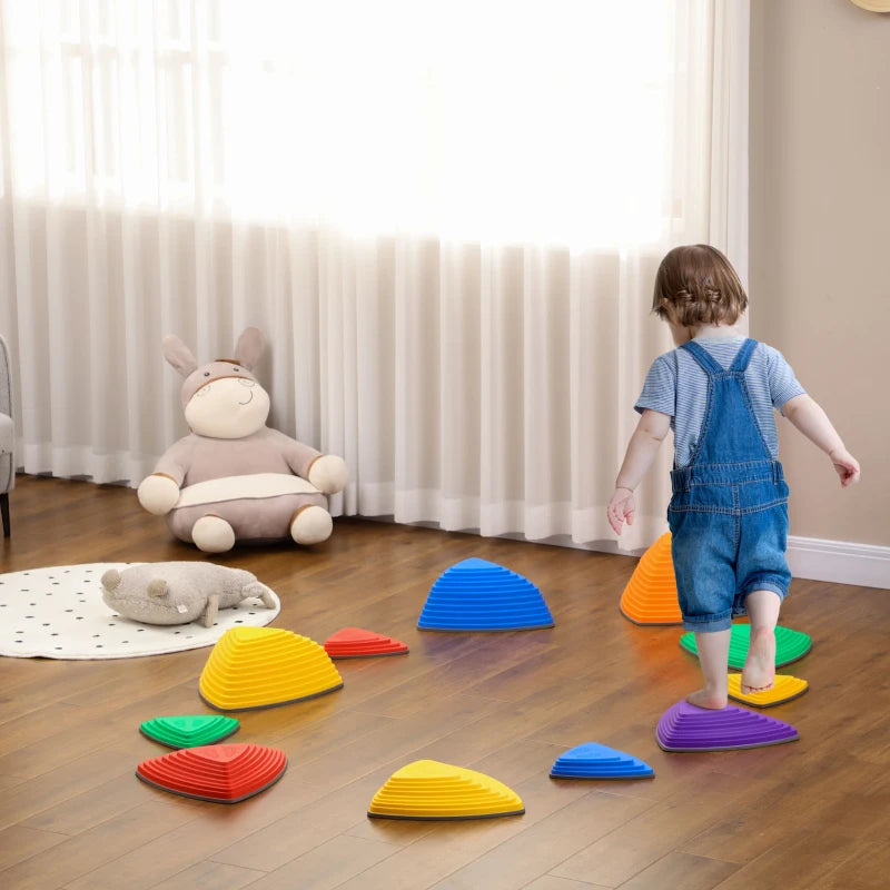 ZONEKIZ Balance Stepping Stones 11 Piece