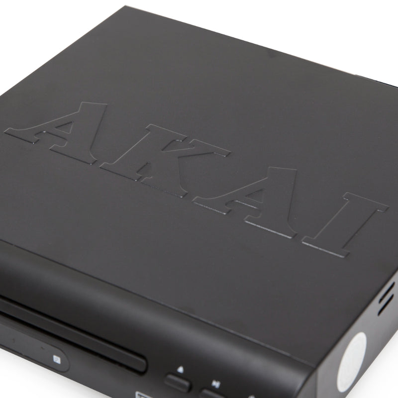 Akai Compact DVD Player with USB  - Black