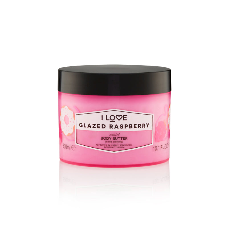 I Love Signature Indulgent Body Butter 330ml Glazed Raspberry