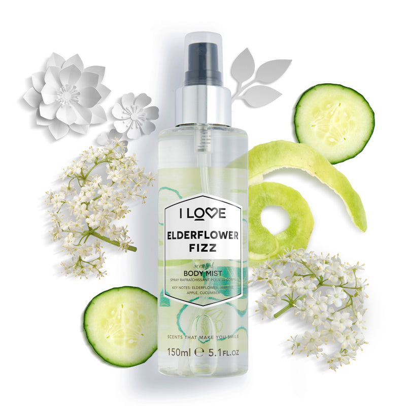 I Love Signature Body Mist 150ml Elderflower Fizz