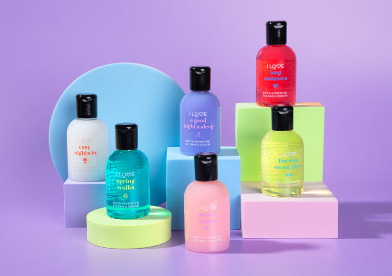 I Love B.F.F’S Bubbly, Foamy, Fun Times Shower Gel Collection