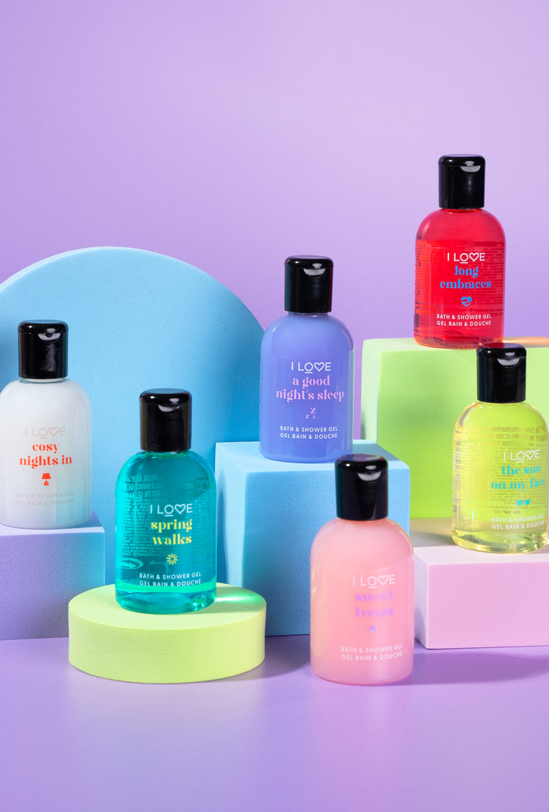 I Love B.F.F’S Bubbly, Foamy, Fun Times Shower Gel Collection