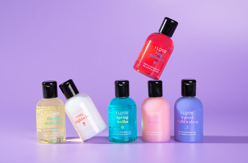 I Love B.F.F’S Bubbly, Foamy, Fun Times Shower Gel Collection