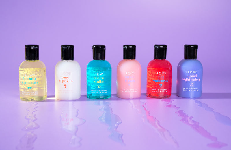 I Love B.F.F’S Bubbly, Foamy, Fun Times Shower Gel Collection