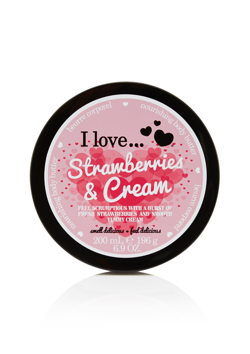 I Love Nourishing Body Butter Strawberries & Cream 200ML