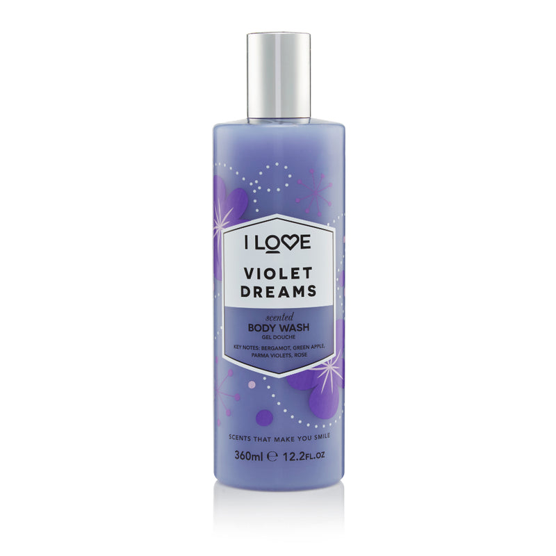 I Love Signature Body Wash 375ml Violet Dreams