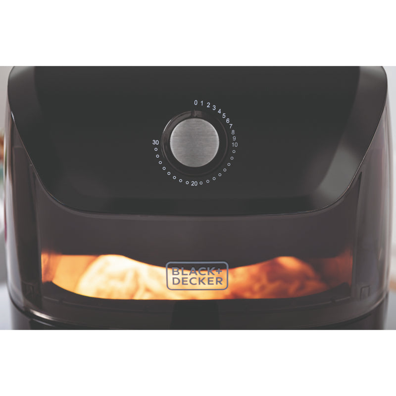 Black & Decker BXAF17073GB 7 Litre Manual Air Fryer - Black by Black and  Decker