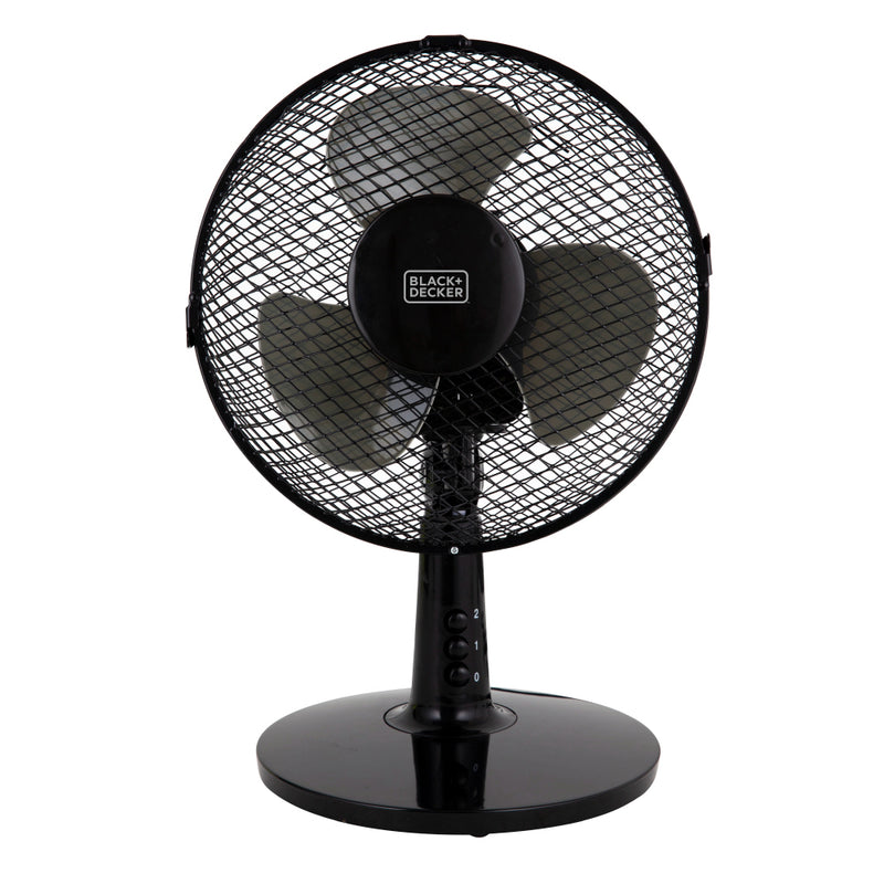 Black+Decker  Pedestal Fan with Stand 9"  - Black