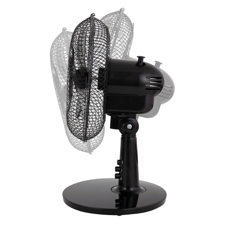 Black+Decker  Pedestal Fan with Stand 9"  - Black