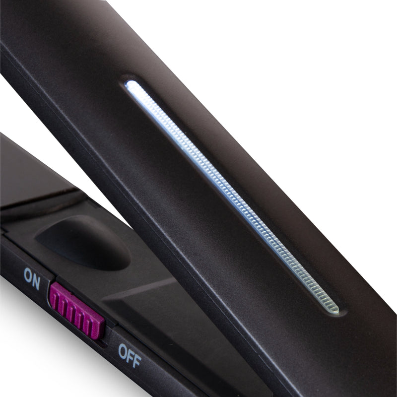 Carmen Neon Straightener  - Graphite & Pink