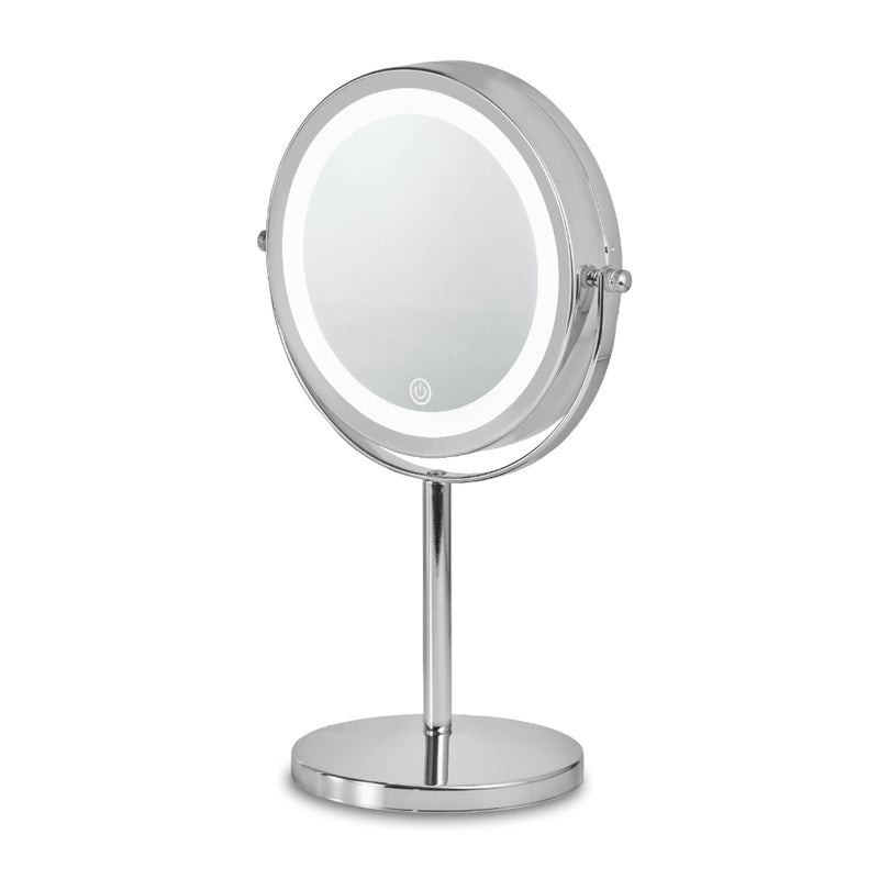 Carmen Cosmetic Mirror with LEDs  - Chrome