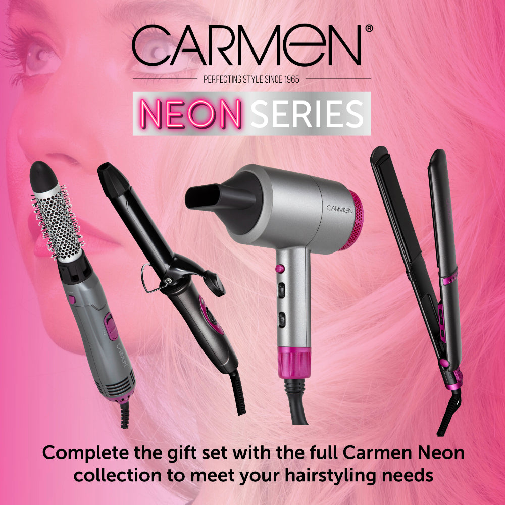 Carmen Neon Cordless Automatic Curler Graphite