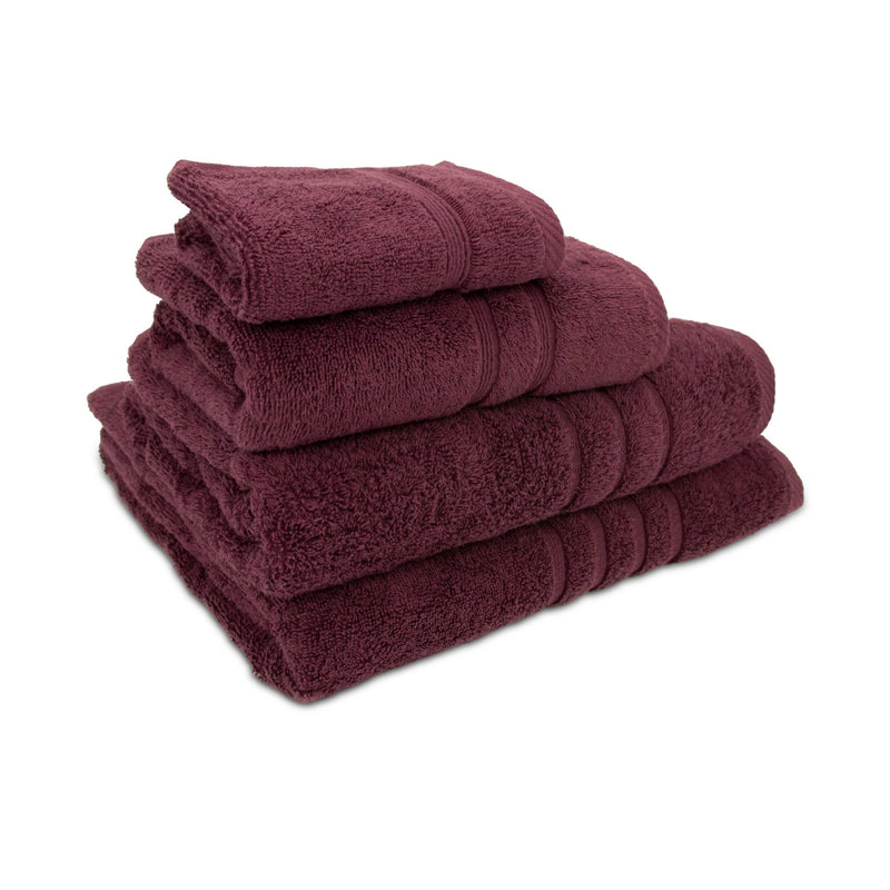 Lewis's Luxury 100% Egyptian Cotton Towel - Crimson