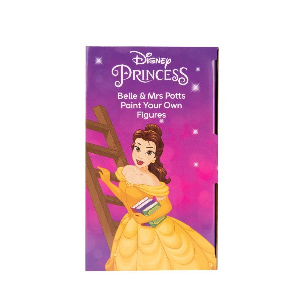 Disney Princess Paint Your Own Figures - Belle & Mrs Potts