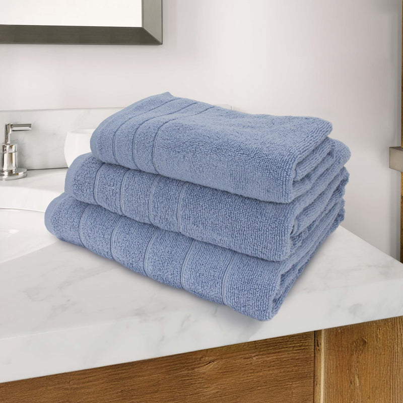 Lewis's So Soft Zero Twist Towel Range - Denim Blue