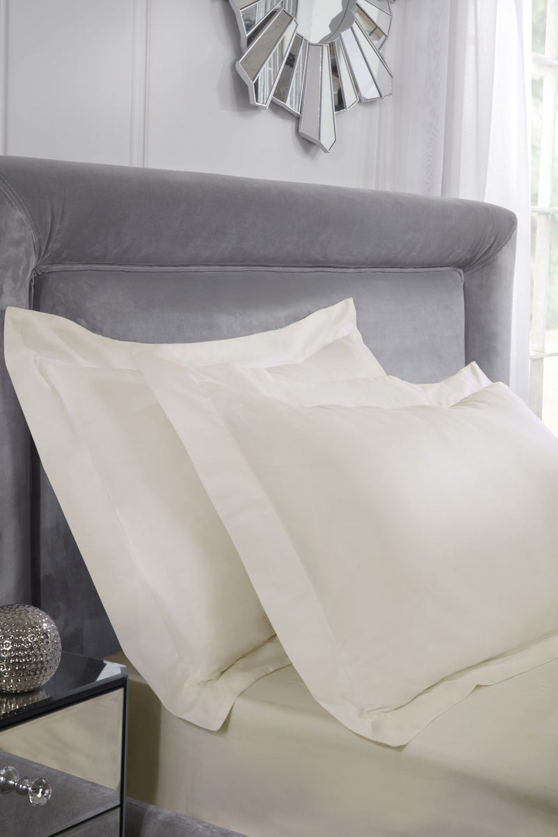 400 Thread Count Cotton - Flat Sheet in Cream