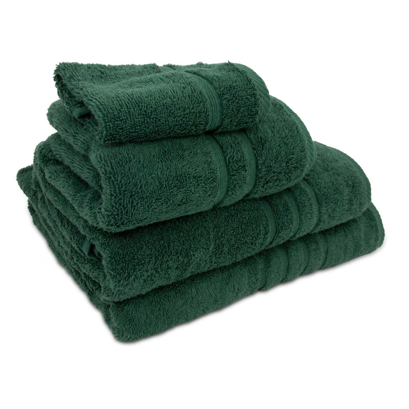 Lewis's Luxury 100% Egyptian Cotton Towel - Forest Green