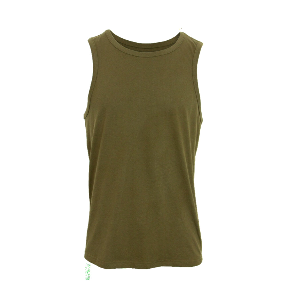 Hope & Honour Vest Top - Olive Green