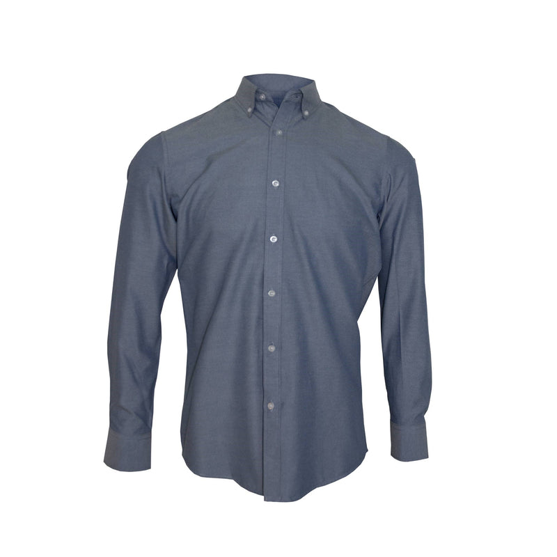 Gianni Savicci Regular Fit Oxford Shirt - Blue
