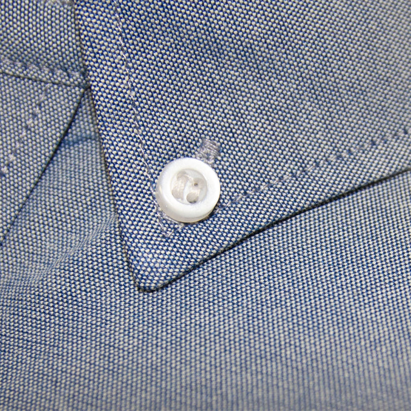 Gianni Savicci Regular Fit Oxford Shirt - Blue