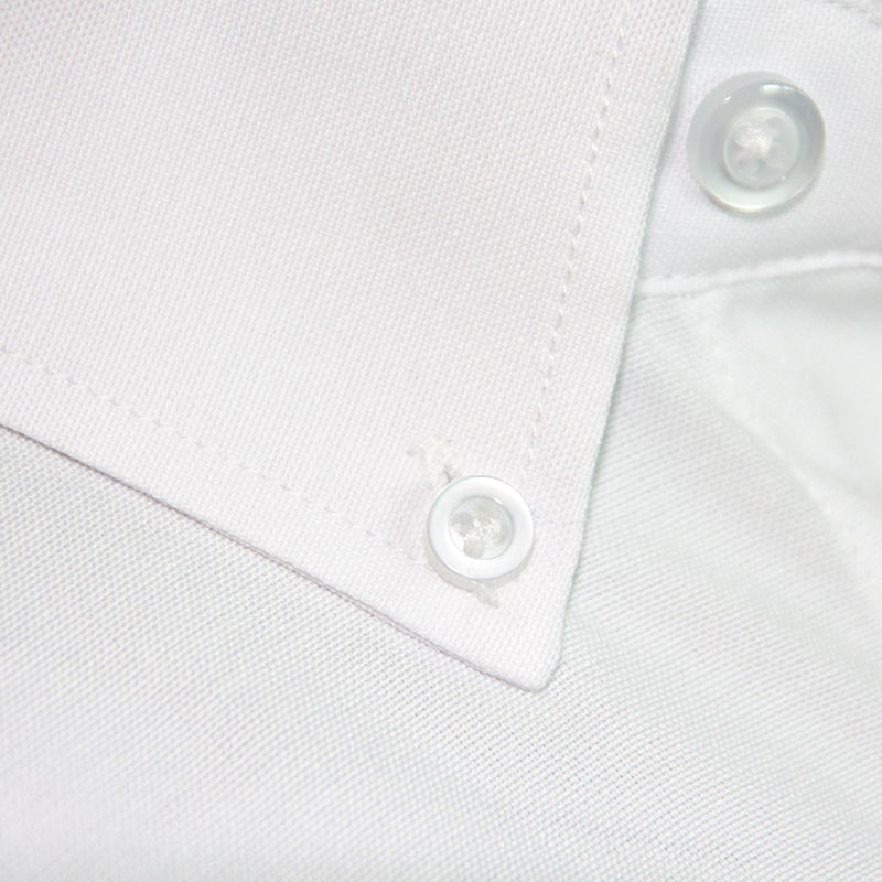 Gianni Savicci  Regular Fit Oxford Shirt - White