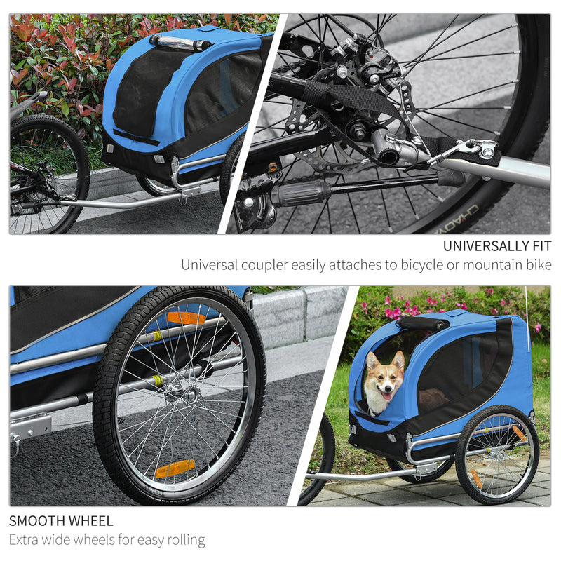 Pawhut bike trailer on sale