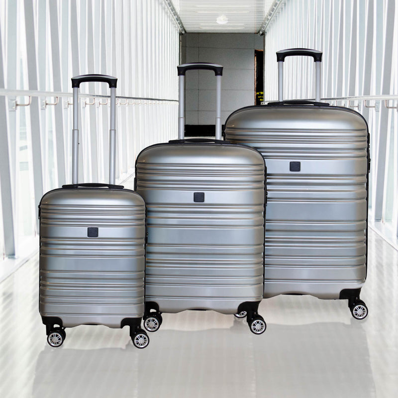 Alto Cloud ABS Suitcase - Metallic Silver