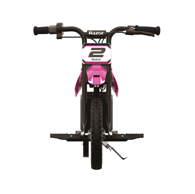 Pink razor electric on sale dirt bike