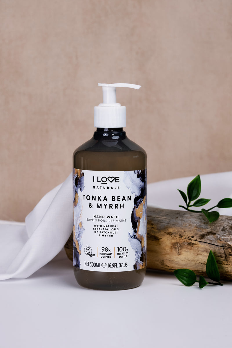 I Love Naturals Hand Wash Tonka Bean & Myrrh 500ml