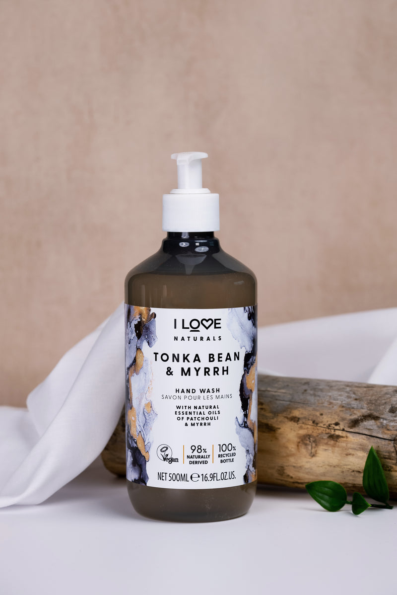 I Love Naturals Hand Wash Tonka Bean & Myrrh 500ml