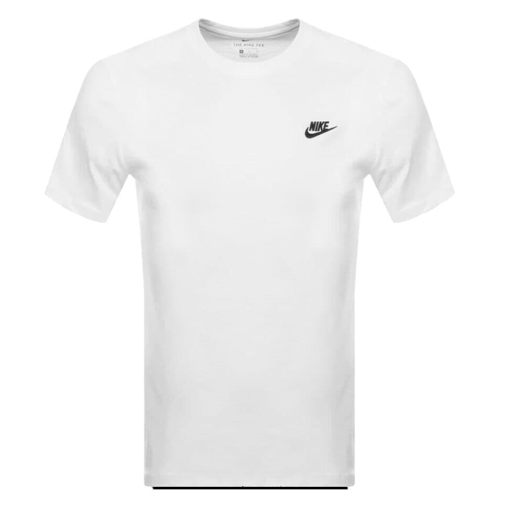 Nike Sports Club Tee T Shirt - White