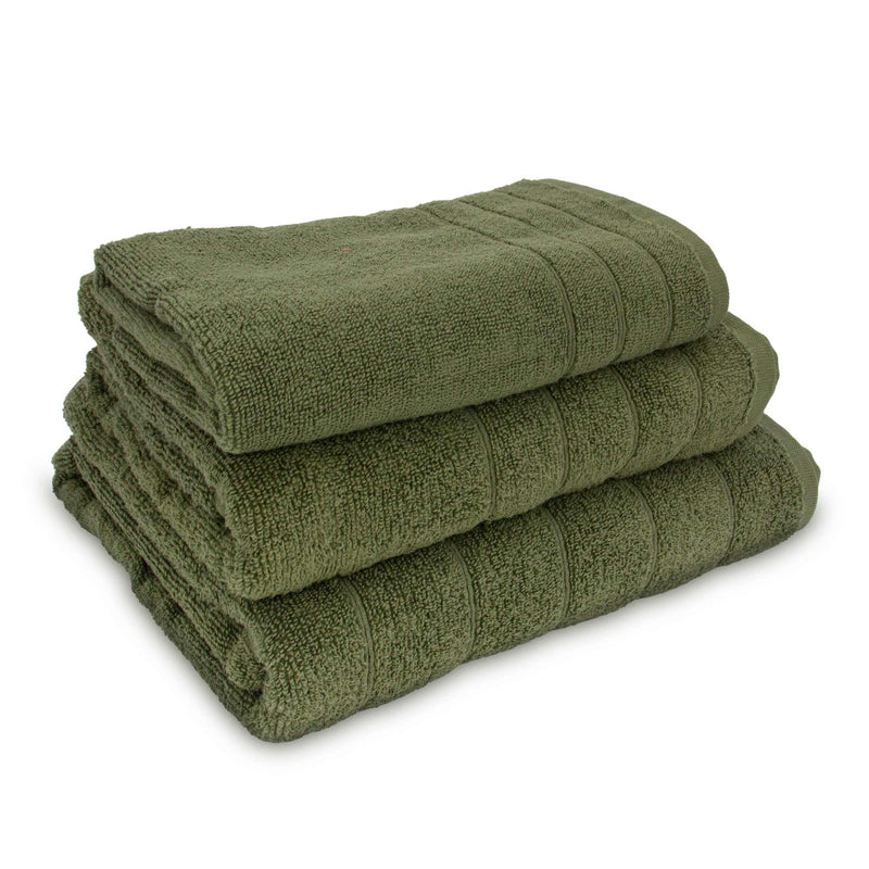 Lewis's So Soft Zero Twist Towel Range - Olive Green