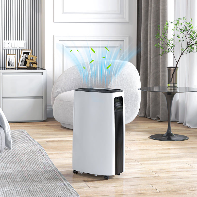 16L/Day Dehumidifier with 4L Water Tank, 24H Timer, Digital Humidity Display