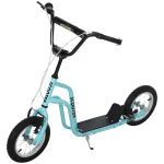 HOMCOM Teen Kids Stunt Scooter -  Blue