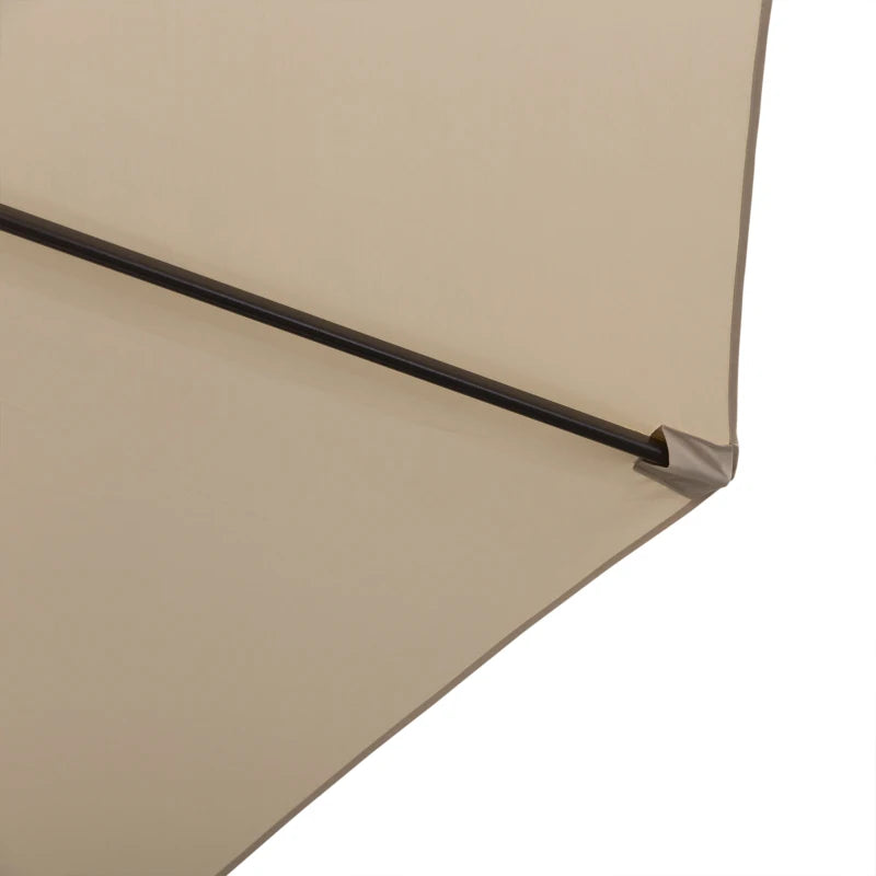 Outsunny Cantilever Parasol 3m - Beige