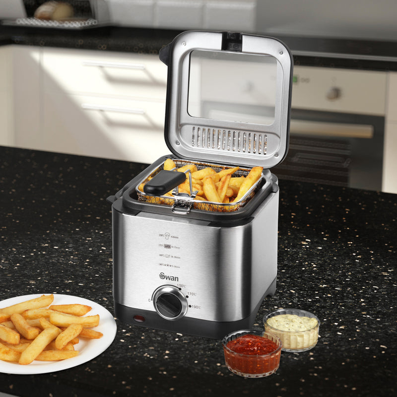 Swan Fryer 1.5L  - Stainless Steel