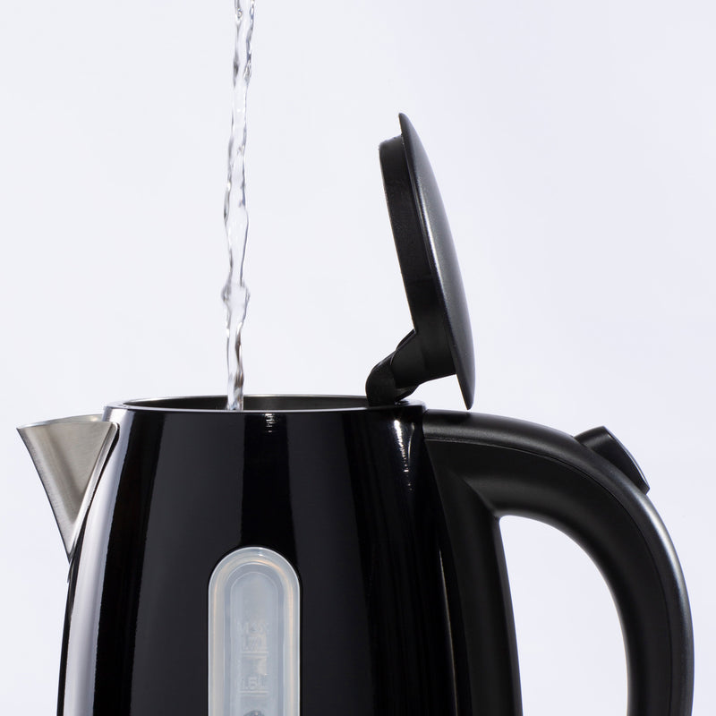 Daewoo Kensington 1.7L Black Jug Kettle 3KW