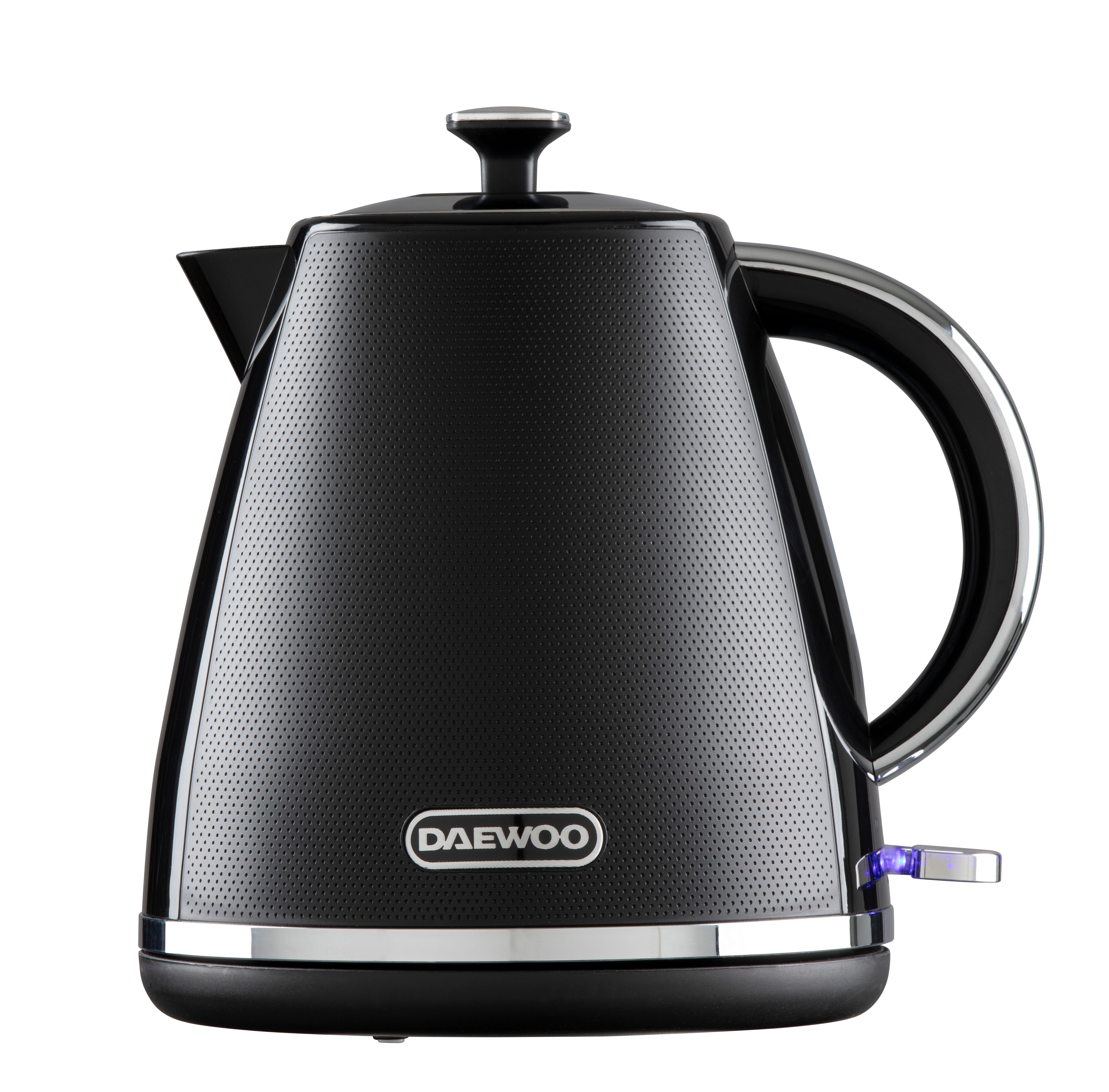 Daewoo Sterling 1.7l Pyramid Kettle - Black