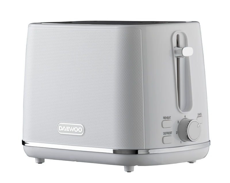 Daewoo Sterling 2 Slice Toaster - White