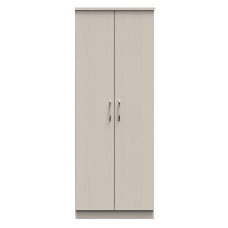 Seville Ready Assembled Wardrobe with 2 Doors - Kashmir Ash / Kashmir Ash