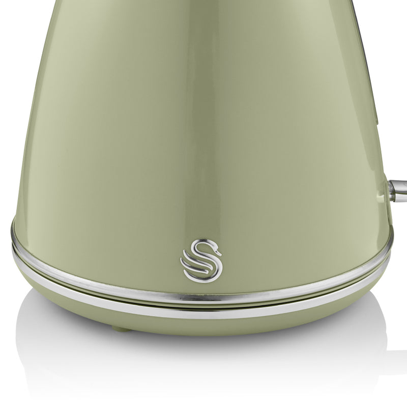 Swan Retro Jug Kettle 3KW 1.5L  - Green