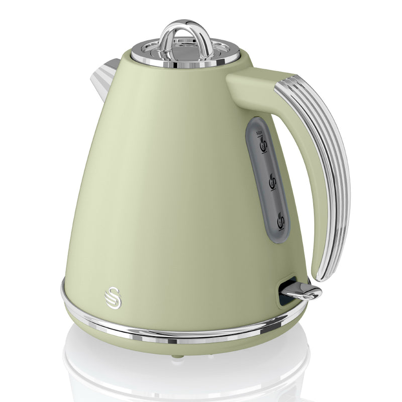 Swan Retro Jug Kettle 3KW 1.5L  - Green