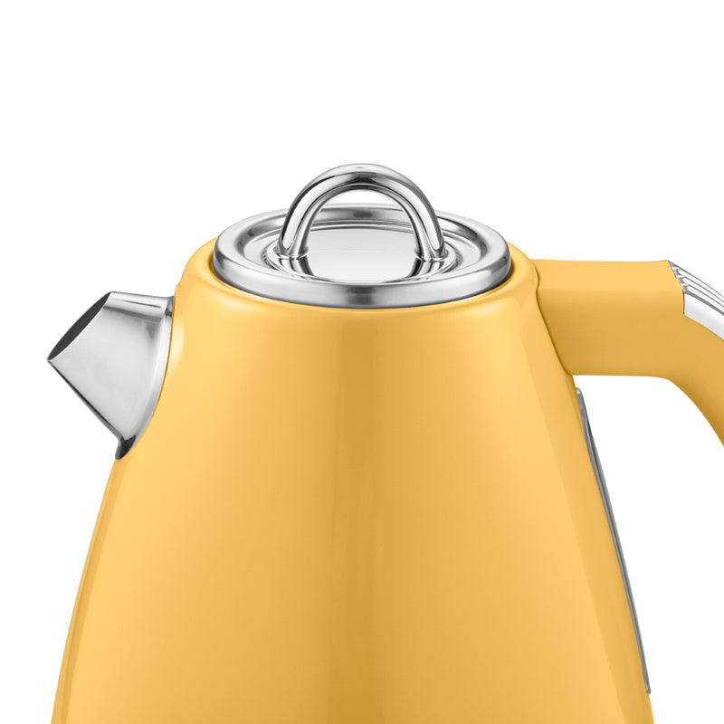 Yellow sales retro kettle