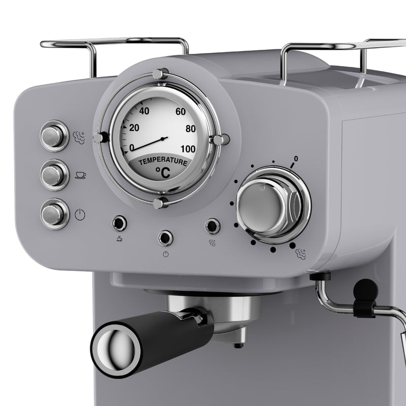 Swan Pump Espresso Coffee Machine  - Light Grey