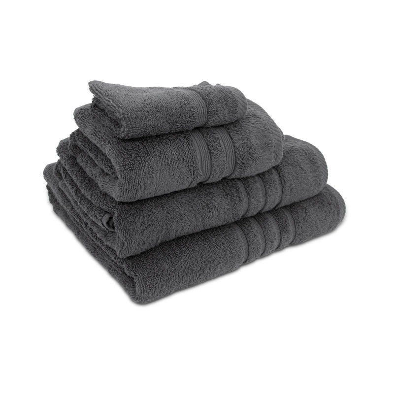 Lewis's Luxury 100% Egyptian Cotton Towel - Slate Grey