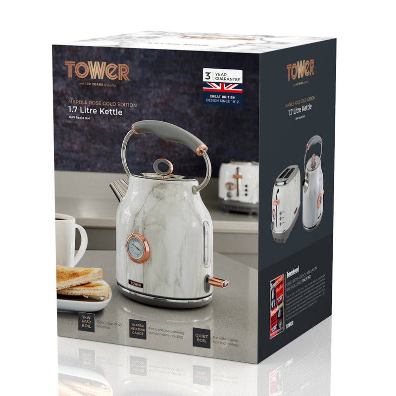 Tower hotsell marble kettle