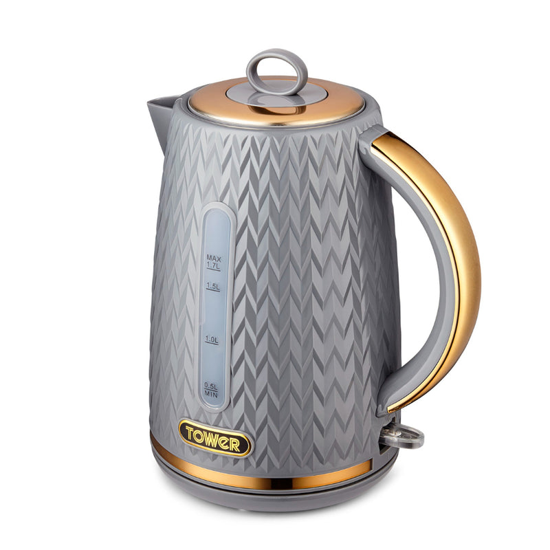 Tower Empire Kettle 3KW 1.7L  - Grey