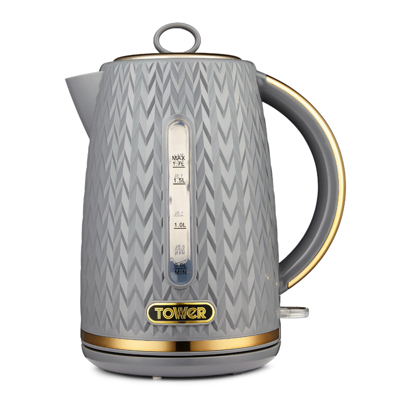 Tower Empire Kettle 3KW 1.7L  - Grey