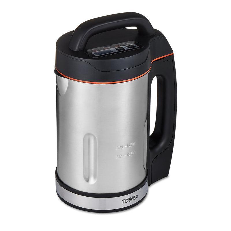 Tower Soup Maker 1.6L  - Stainless Steel