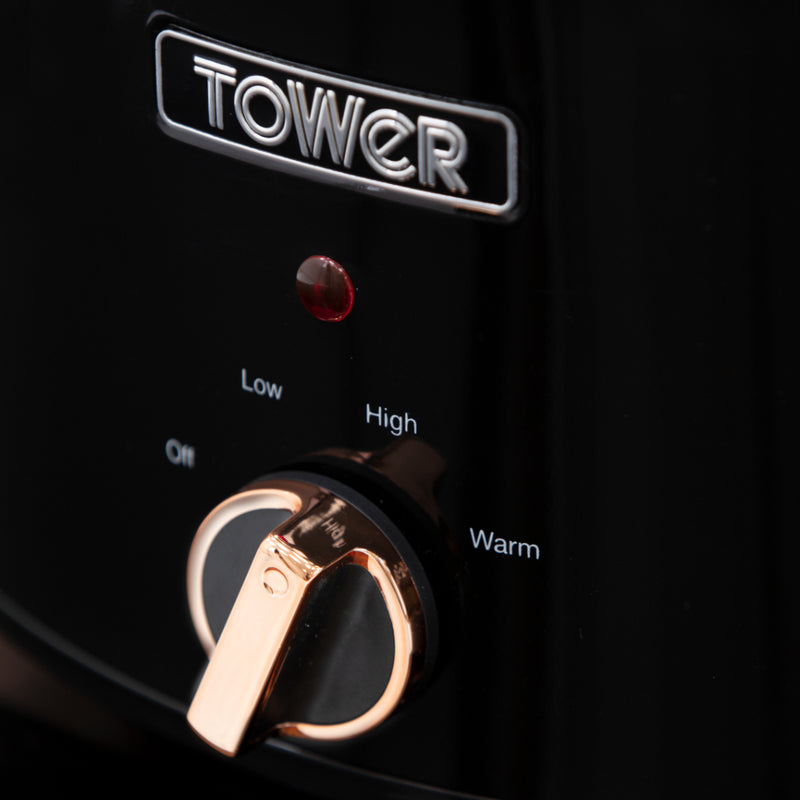 Tower Rose Gold Slow Cooker 3.5L  - Rose Gold